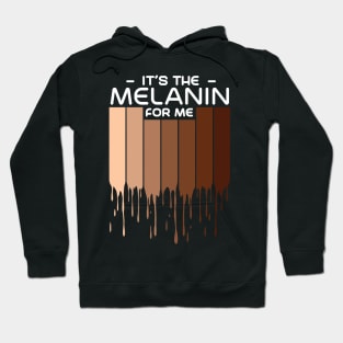 Melanin Poppin African American Queen Hoodie